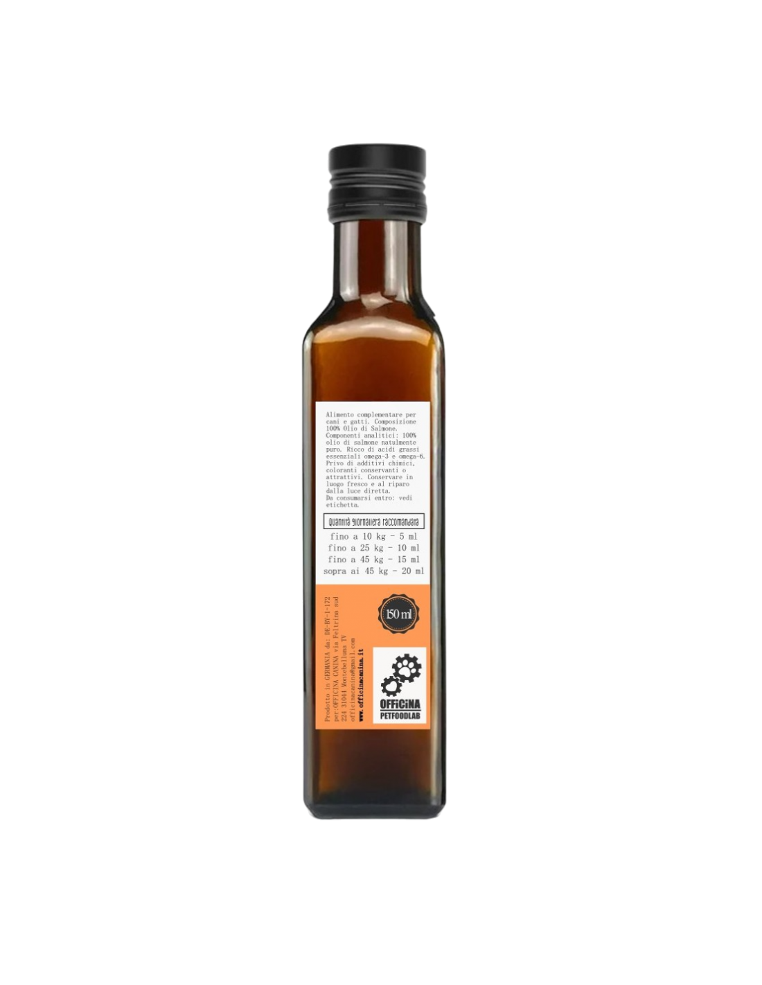 Integratore a base di olio di salmone