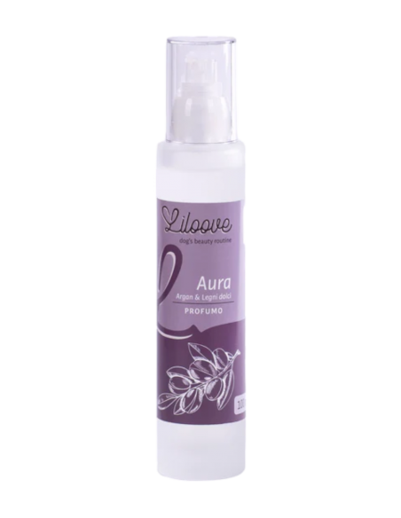 LILOOVE - PROFUMO AURA (argan e legni dolci) 100ml