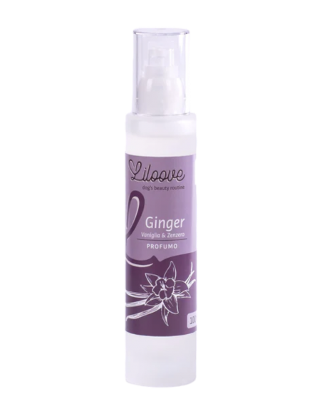 LILOOVE - PROFUMO GINGER (zenzero e vaniglia) 100ml