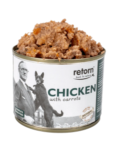 RETORN POLLO E CAROTE GRAIN FREE 185 gr