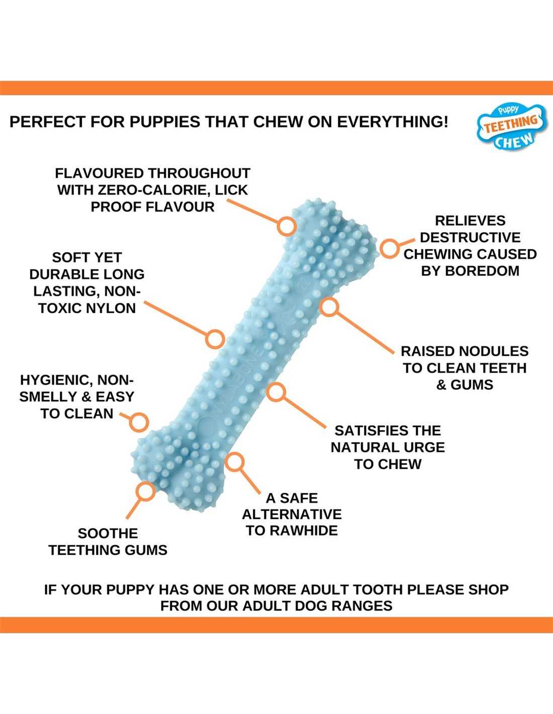 FARMCOMPANY - Osso puppy azzurro