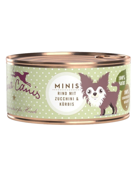 Terra Canis Mini Menu Manzo con Zucchine e Zucca 100gr