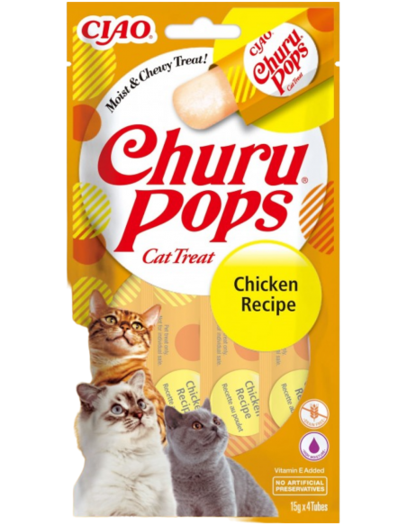 INABA CAT CHURU POPS POLLO