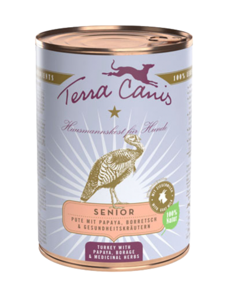 Terra Canis Senior Tacchino 400 gr.