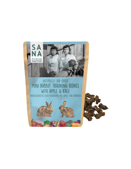 Sanadog- Mini Training Coniglio con Mela e Cavolo (100gr)