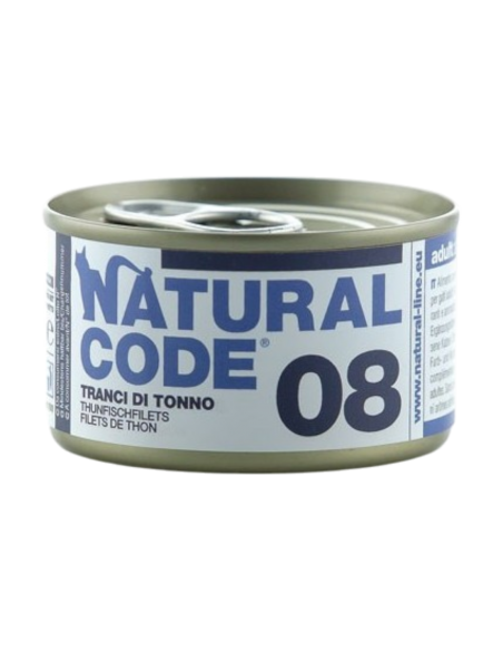 NATURAL CODE - 08 tranci di tonno 85gr
