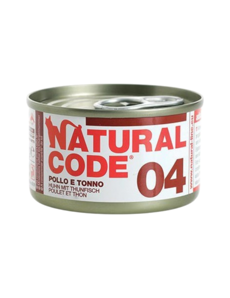 NATURAL CODE- 04 Pollo e tonno 85 gr.