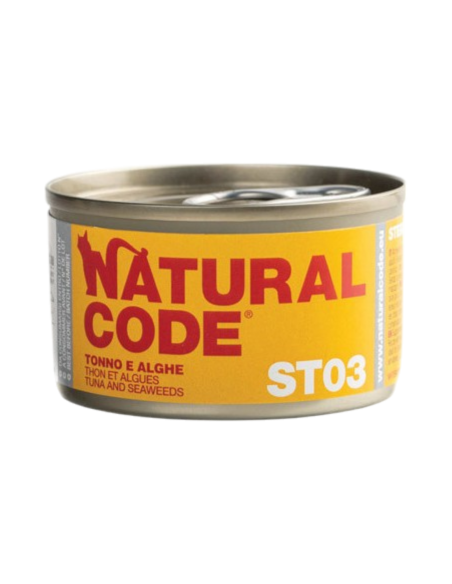 NATURAL CODE - ST03 tonno e alghe 85 gr