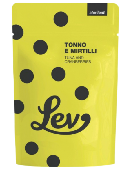 Lev - Tonno e Mirtilli 60 gr Sterilcat
