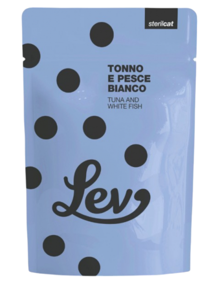 Lev - Tonno e Pesce Bianco 60 gr Sterilcat
