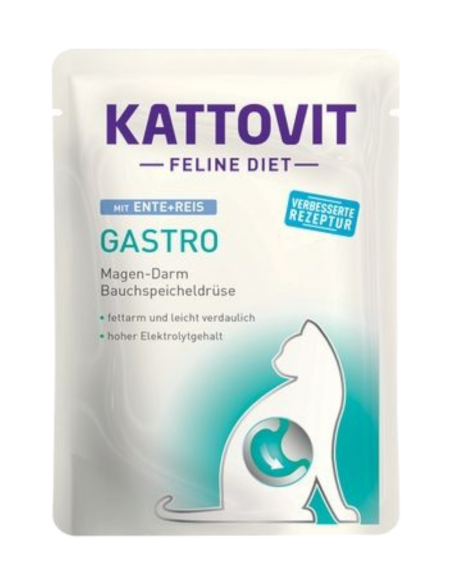 Kattovit busta gastro anatra riso 85 gr