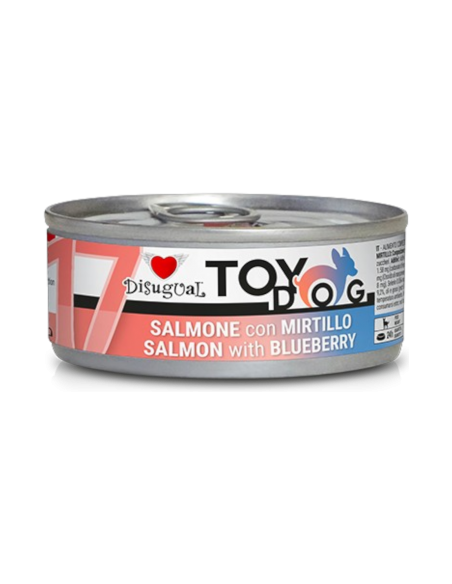 Disugual Toydog 17 Salmone con Mirtillo 85 gr