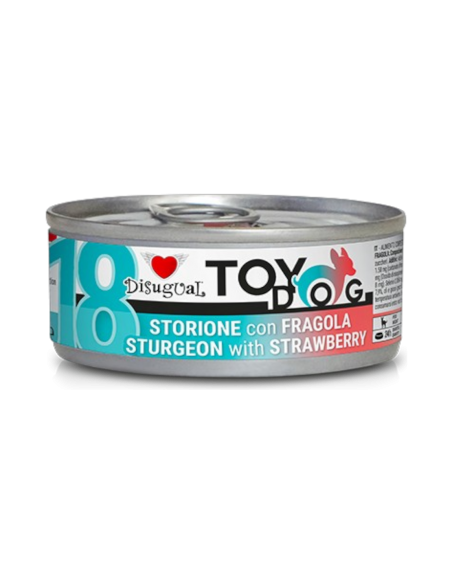 Disugual Toydog 18 Storione con Fragola 85 gr