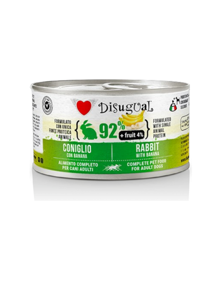 Disugual Coniglio Banana 150gr