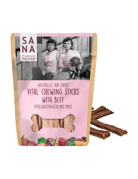 Sanadog-  Bastoncini Manzo e Olio di Salmone 150 gr
