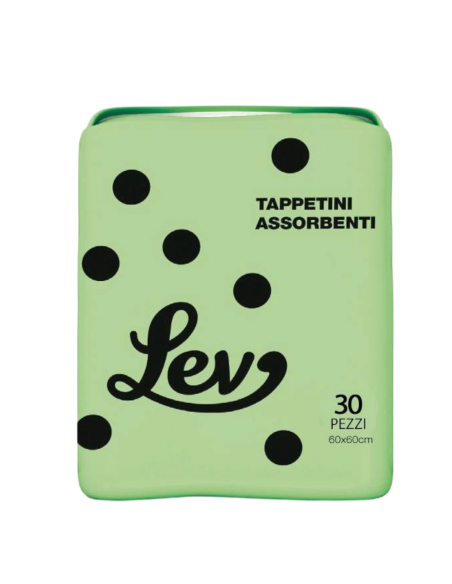 LEV -Tappetini igienici 30 pz 60cm x 60cm