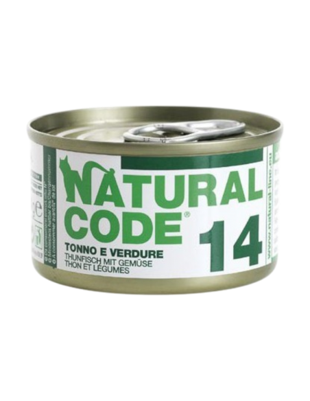 NATURAL CODE- 14 Tonno e Verdure 85 gr.