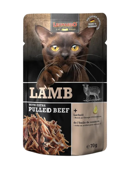 Leonardo Pulled Agnello e Manzo 70 gr.