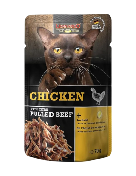 Leonardo Pulled Pollo e Manzo 70 gr.