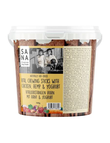 Sanadog-Pollo Vital con canapa e yogurt probiotico