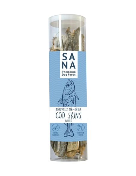 Sanadog Naturally Air-Dried baccalà croccanti ritorte 150 g