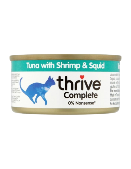 Thrive Tonno con Gamberetti e Calamari 75 gr.