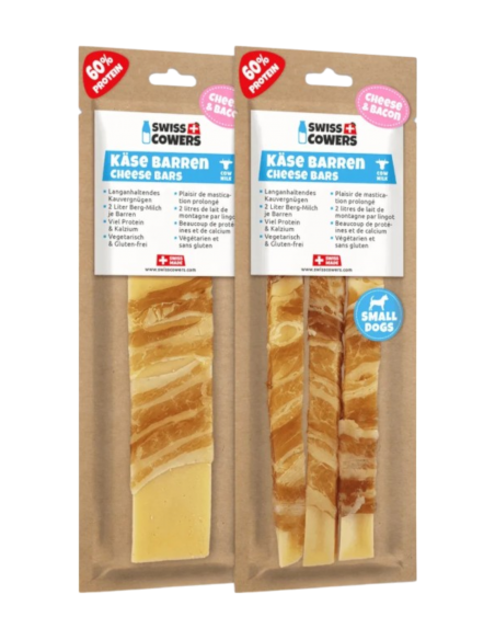 Barretta di formaggio con bacon 80 gr.