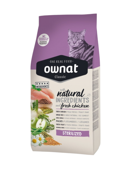 Ownat Classic Sterilized al Pollo per Gatti