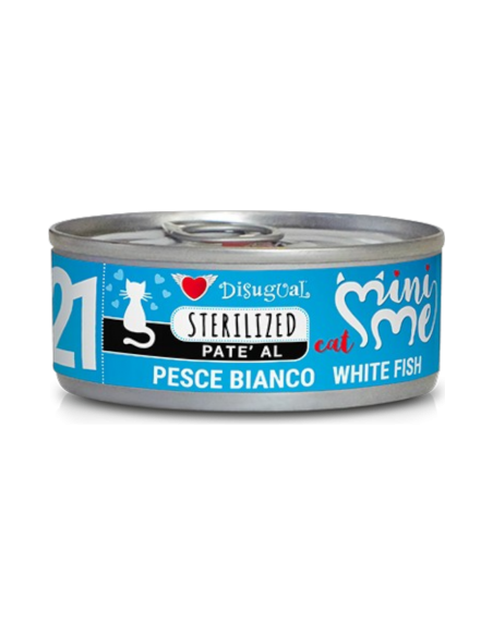 Disugual 21 Sterilized Patè Pesce Bianco Gatto