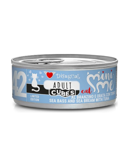 Disugual 42 Sterilized Cubes Branzino e Orata con Tonno Gatto