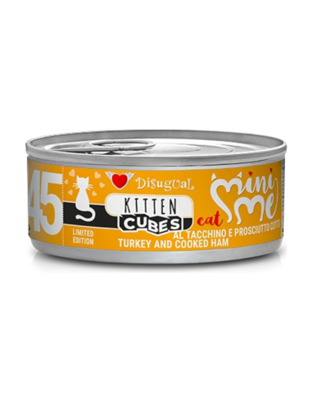 Disugual 45 Cubes Tacchino e Prosciutto Cotto Kitten