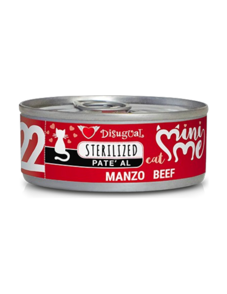 Disugual 22 Sterilized Patè Manzo Gatto