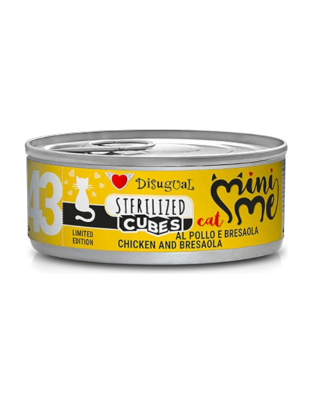 Disugual 43 Cubes Pollo e Bresaola Gatto
