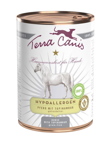 Terra canis ipoallergenico cavallo con topinambur 400 gr