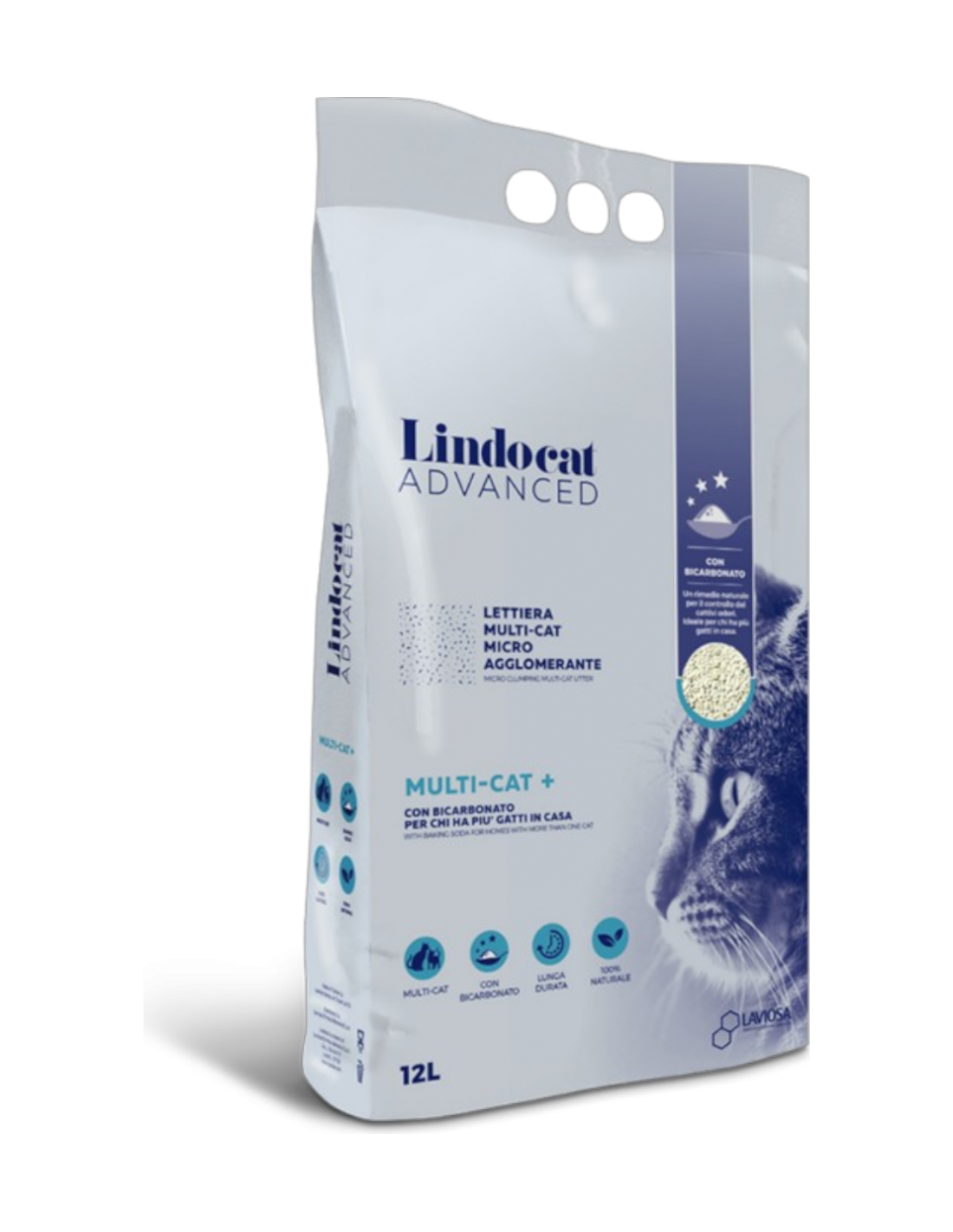 LINDOCAT - LETTIERA MULTICAT BICARBONATO 12 LT