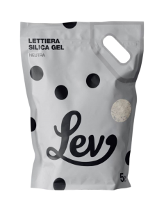Lev - Lettiera silicio gel neutra 5 lt