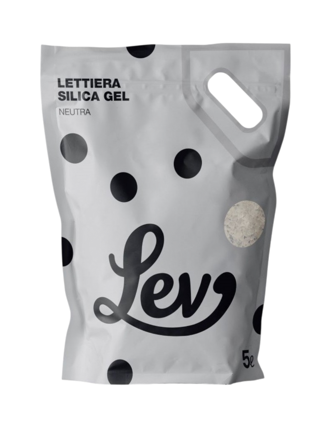 Lev - Lettiera silicio gel neutra 5 lt