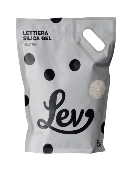 Lev - Lettiera silicio gel neutra 5 lt