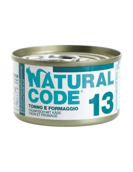 NATURAL CODE- 13 Tonno e Formaggio 85 gr.