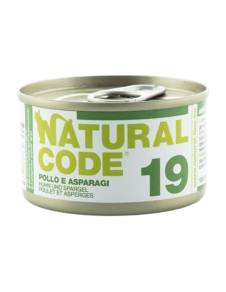 NATURAL CODE- 19 Tonno e Asparagi 85 gr.