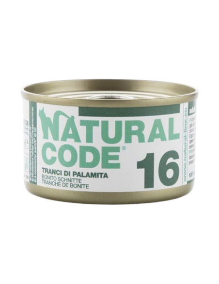 NATURAL CODE- 16 Tranci di Palamita 85 gr.