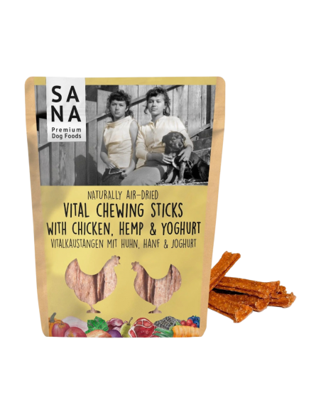 Sanadog-Pollo Vital con canapa e yogurt probiotico