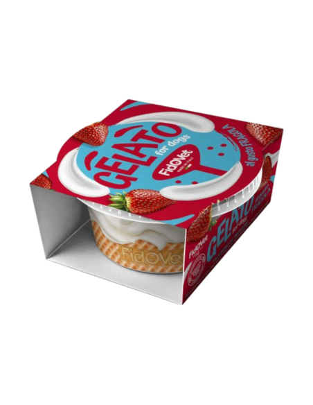 FidoVet Gelato al Fragola 40 gr.