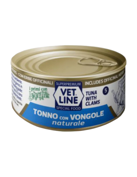Vet Line Gatto Tonno e Vongole 70 gr.