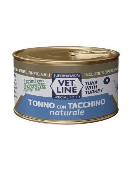Vet Line Gatto Tonno con Tacchino 70 gr.