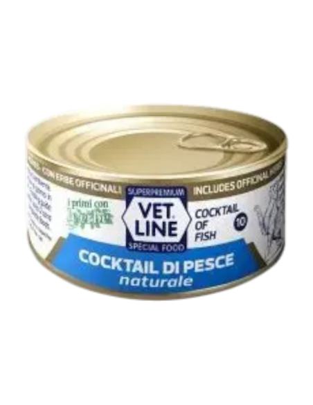 Vet Line Gatto Cocktail di Pesce 70 gr.