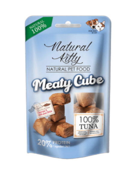 Natural Kitty Meaty Cube Tonno 60 gr.