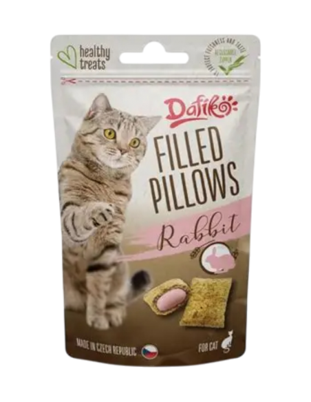 Dafiko Snack Ripieni per gatti Coniglio 40 gr