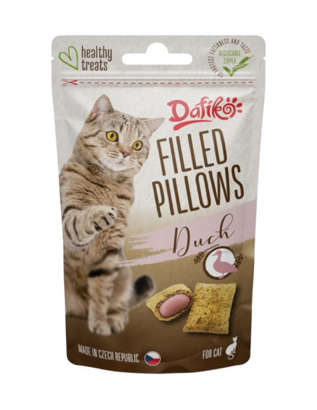 Dafiko Snack Ripieni per gatti Anatra 40 gr