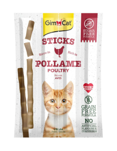 GimCat Gatto Sticks Pollame...